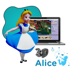 Alice 3d - КИБЕРшкола программирования для детей, компьютерные курсы для школьников, начинающих и подростков - KIBERone г. Петропавловск - Камчатский