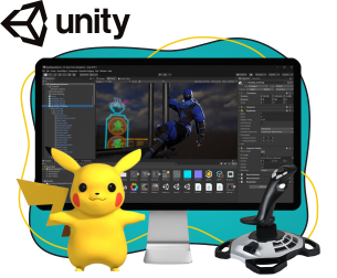 Мир трехмерных игр на Unity 3D - Школа программирования для детей, компьютерные курсы для школьников, начинающих и подростков - KIBERone г. Петропавловск - Камчатский