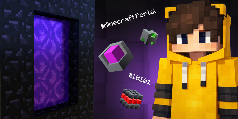 Архитекторы Реальности. Программируем Портал в Minecraft - КИБЕРшкола программирования для детей, компьютерные курсы для школьников, начинающих и подростков - KIBERone г. Петропавловск - Камчатский